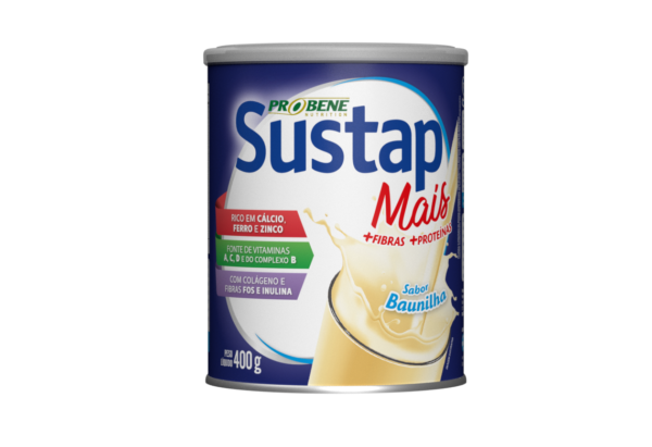 SUSTAP MAIS BAUNILHA 400g