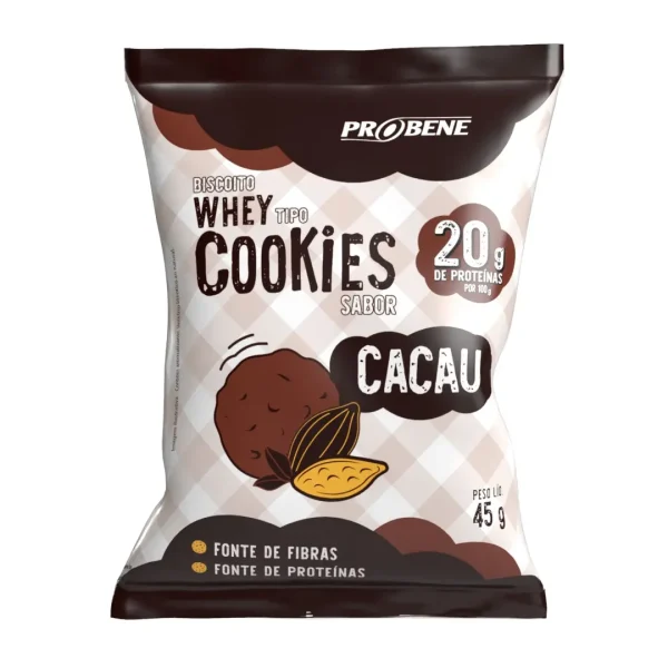 WHEY COOKIES SABOR CACAU 45 g